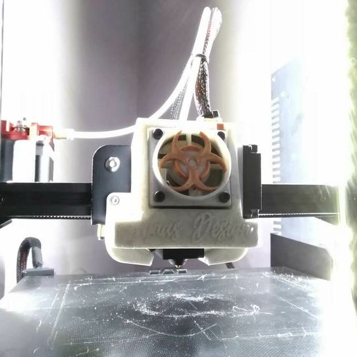 Descargar archivo GCODE Fan protector Toxic Protección Ventilador
