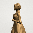 Standing girl- B03.png Free 3D file Standing girl・Template to download and 3D print, GeorgesNikkei