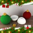 ESFERA-FOTO-1.jpg CHRISTMAS CROCHET-GIFT CONTAINER SPHERE - WITHOUT HOLDERS