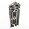 Wireframe-8.jpg Carved Door Classic 01402 White