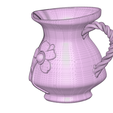 coffee-tea-pot-vase-79B-low-09.png stylish coffee milk tea cream pot vase cup vessel watering can for flowers ctp-79B for 3d-print or cnc