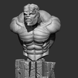 Screenshot_22.png Archivo STL Modelo de impresión 3D del busto de Hulk・Design para impresora 3D para descargar, FabioCaetanoArt