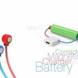Battery-Charger-with-Magnetic-contacts.jpg Battery Charger with Magnetic Contacts