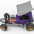 10.jpg Vintage Winged Supermodified stock car para Dirt girando Escala 1:25
