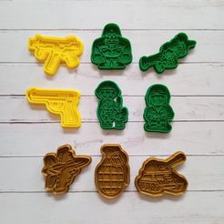 c1210895-4c50-4c84-8198-ee309dfc9c04.jpg Fichier STL SOLDAT COUPEUR DE BISCUITS・Idée pour impression 3D à télécharger