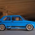 volkswagen golf rc body lexan 267mm caddy shell tamiya tt01 tt02  (5).jpg Free STL file WHEELS BBS touring Rc car・Template to download and 3D print