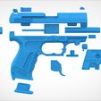 3.29.jpg Modified Walther P99 from the movie Underworld 3d print model