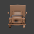 3.png GAZ-53 Box Truck - 3D Model