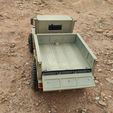 ahead-RC-M939-4x4-sideboard-flatbed-313-324-8.jpg Crawler M939 4x4 Sideboard Flatbed 313mm 324mm- 1/10 RC body attachment