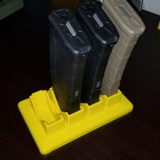 MODULAR AR15 MAGAZINE STORAGE (VERSION 2 - LITE) 3D model