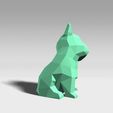 fb01.jpg LOW POLYGON FRENCH BULLDOG MODEL 3D PRINT MODEL