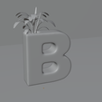 bb-8.png Vase B - Alphabet Vases Collection Letters - STL Printable