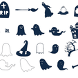 assembly7.png HALLOWEEN Art Wall - Set of 252 models