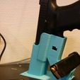 20170826_003814.jpg Glock 17 Magazine Wall/table holder (should fit all 9mm)