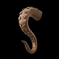 Снимок-экрана-2022-03-29-в-14.21.05.png STL file Tentacle hook for clothes・Template to download and 3D print, yokata