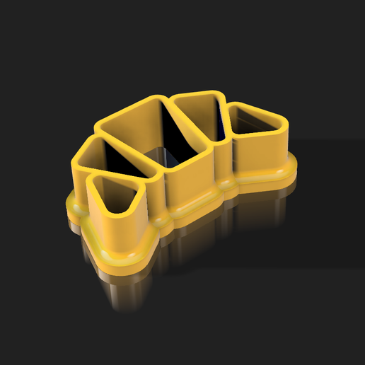 FLAKE POLYMER CLAY CUTTER 3D model