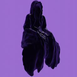 L.png STL file Ghost Dementor Halloween・3D printing design to download