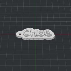 STL file chloe logo・3D printer design to download・Cults