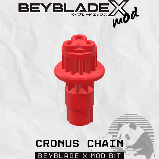 Beyblade X Bit Mod Cronus Chain (CC)