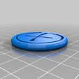 geocache.jpg Free STL file Geocache Logo Token・Design to download and 3D print