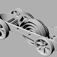 Crankcar.jpg Free STL file re:3D Wind-Up car・3D printable object to download