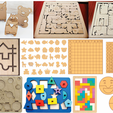 2023-09-17-7.png Pack Vectors Laser Cutting -70 Didactic Games - Montessori