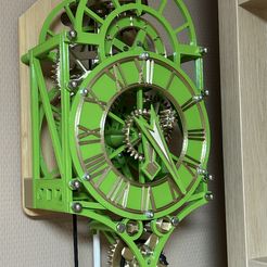 Christian Huygens 3D printed clock