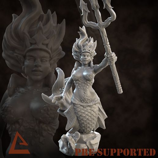 mermaid-1-front.jpg Mermaid Miniature