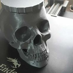 calavera.jpeg Fichier STL flacon à tête de mort・Plan pour impression 3D à télécharger
