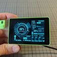 PXL_20230129_165102480.jpg STL file Case (wall mount solid, thin edge) for *WT32-SC01 Plus* by wireless-tag an (ESP32 development board With 3.5 Inch LCD IPS Display Touch Screen)・3D printer design to download