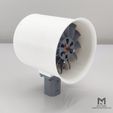 3S.jpg DYS Motor 100mm EDF Single Propeller STL