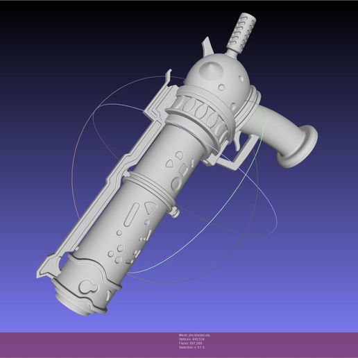 League Of Legends Arcane Jinx Blaster 3D model