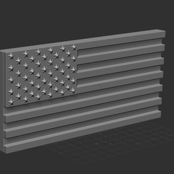 2.PNG Fichier STL gratuit Drapeau américain・Design à télécharger et à imprimer en 3D