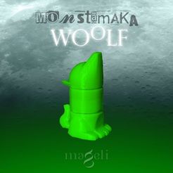 mtmk_trifix_woolf_p1.jpg STL-Datei Monstamaka Woolf kostenlos・3D-Druckvorlage zum Herunterladen