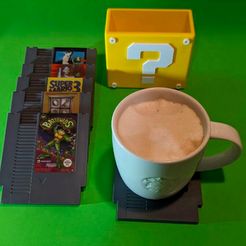 04.jpg NES Cartridge Coasters + Coaster Holder