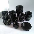 IMG_20190914_121854.jpg Free STL file Alien Pottery Collection・3D printer design to download
