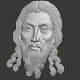 Savior-not-made-by-hands-3D-model-STL-zbr-03.jpg Jesus Christ Face Bas-Relief STL for CNC
