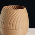 3D_Printed_Fusion_Planter_3D_model_Slimprint_stl.jpg Fusion Planter, Vase Mode, Slimprint