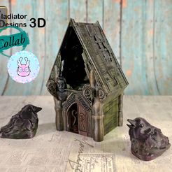 0CD494AD-138A-4F82-9883-478C2F2161DF.jpeg Archivo 3D La casa del cuervo・Objeto imprimible en 3D para descargar