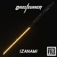 IZANAMI-THUMBNAIL.jpg IZANAMI - GHOSTRUNNER SWORD FOR COSPLAY - STL MODEL 3D PRINT FILE
