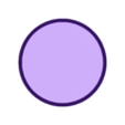 Magnetic 25mm base_v02.stl 25mm base - round - magnetizable - hollow