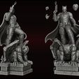 02.jpg The Batman 2022 - Robert Pattinson STL - 1-6 Scale 3D print model