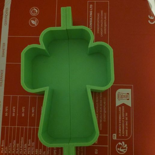 Counter Mold Cross - 3D model önizlemesi