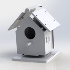 Assemble-Bird-house.jpg Easy to Assemble BirdHouse