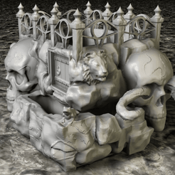 Capture d’écran 2018-04-12 à 16.44.24.png STL file Skull planter・3D printing model to download