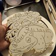 20240429_061136.jpg Laser Cutting Bulbasaur Evolution Plaque