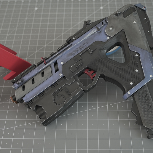 High Detail Apex Legends Alternator SMG Cosplay Prop Fan-Art - 3D model önizlemesi