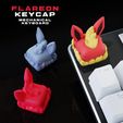 portada_flareon_keycap_cults.jpg Flareon Pokemon - Keycap 3D mechanical keyboard - Eeveelutions