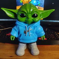 Baby Yoda urban vibes