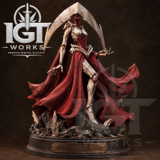 Magic Elesh Norn, Mother of Machines | Collectible Figure STL for 3D Printing | Magic Legends